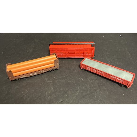 Southern Pacific Northern Southern Coal Car Freight Lot Of 3 HO Scale Train Car - Picture 1 of 8